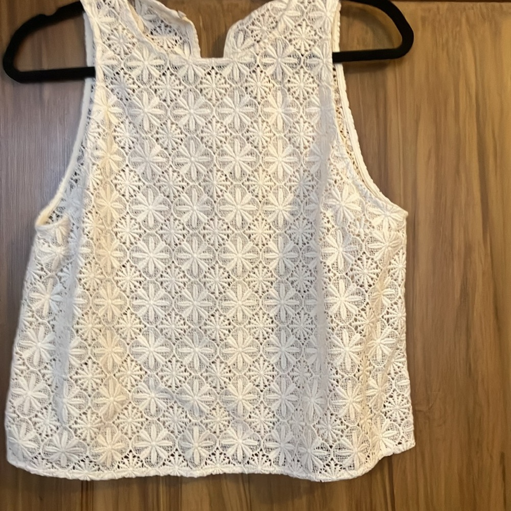 Sezane Jay Blouse in Ecru, size US8. New with tag.